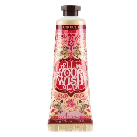 Crema ultra hranitoare pentru maini si unghii Tell Me Your Wish Glam, 30 g, Ariul