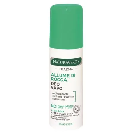 Deodorant spray cu piatra de alaun neutru, 100 ml, Naturaverde