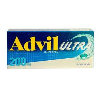 Advil Ultra 200 mg, 10 capsule moi, Haleon