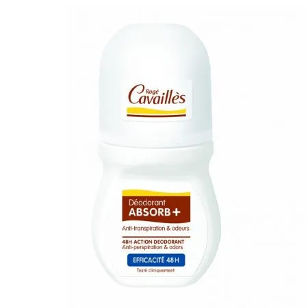 Deodorant roll-on reglator ABSORB+, 50 ml, Roge Cavailles