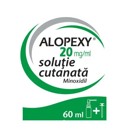 Alopexy, 20mg/ml soluţie cutanată, 60 ml, Pierre Fabre