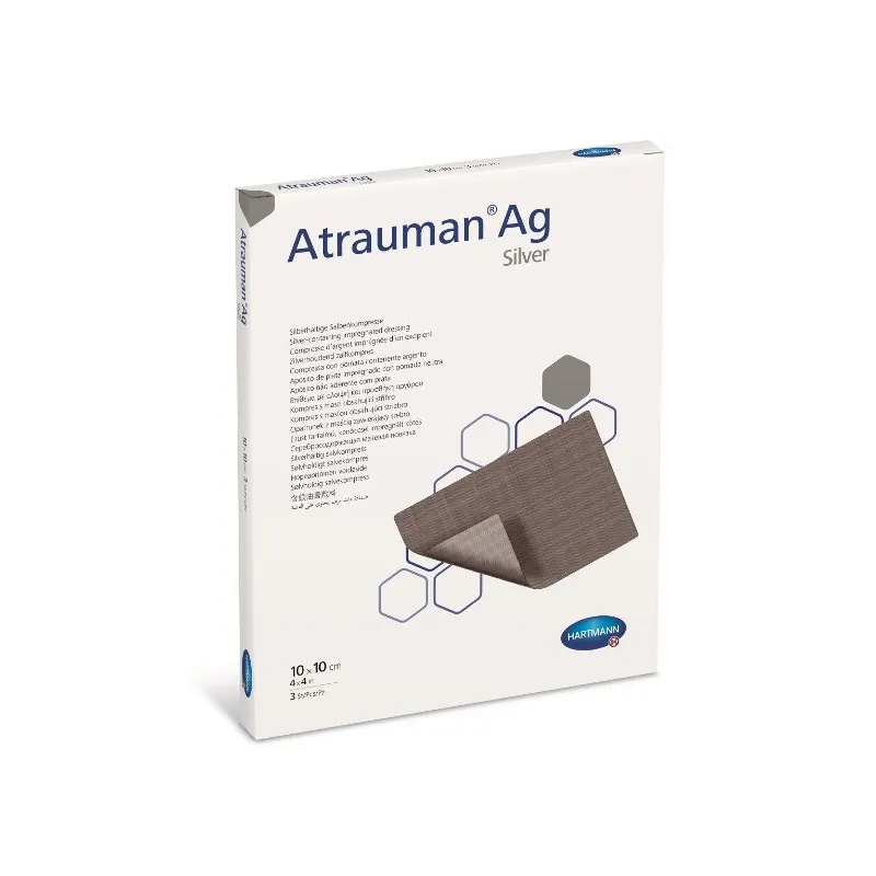 Atrauman Ag Pansament 10 x 10cm, 10buc (Hartmann)