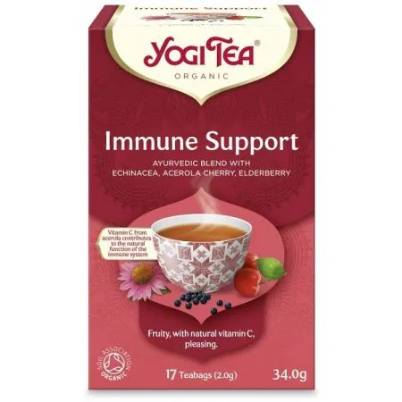 Ceai Bio Immune Support, 17 plicuri, Yogi Tea