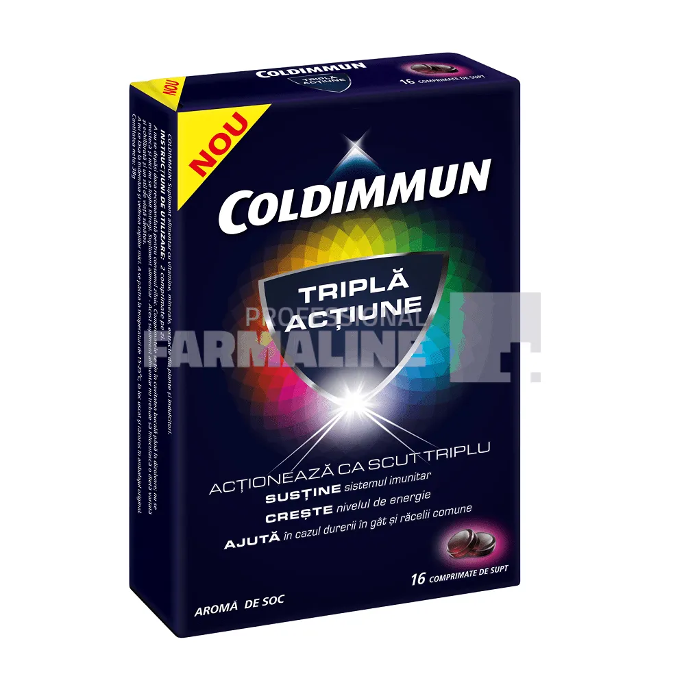 Coldimmun aroma de soc 16 comprimate