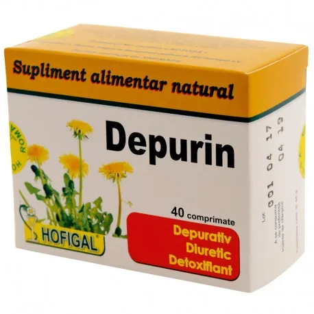 Depurin 40 comprimate