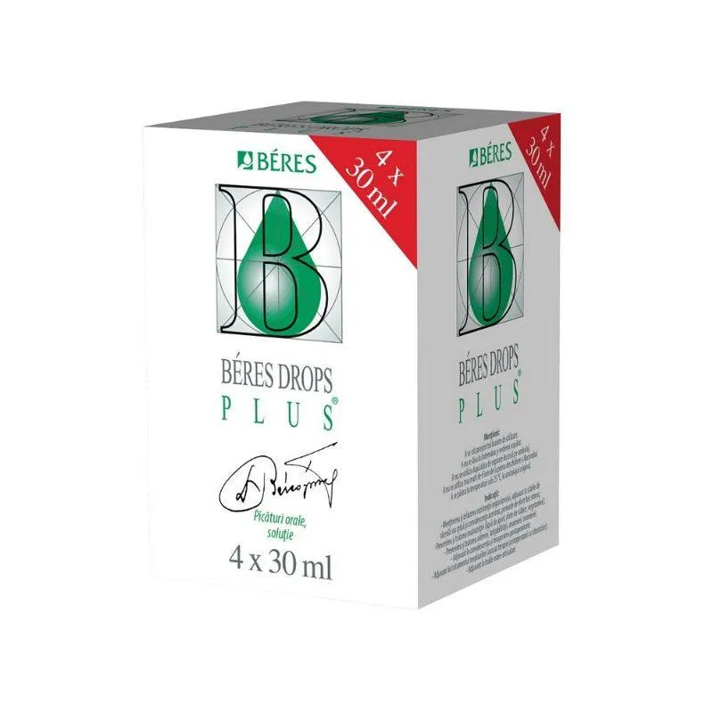 BERES Drops Plus pic.orale 30ml x 4fl