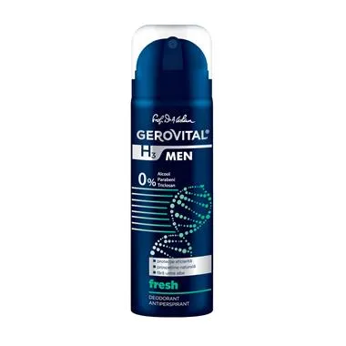 Gerovital H3 Men Antiperspirant deodorant spray Fresh 150 ml