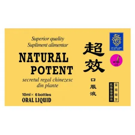 Natural Potent, 6 fiole, China