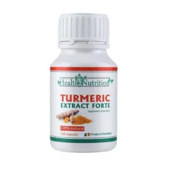 Turmeric Extract Forte Natural, 120 capsule, Health Nutrition