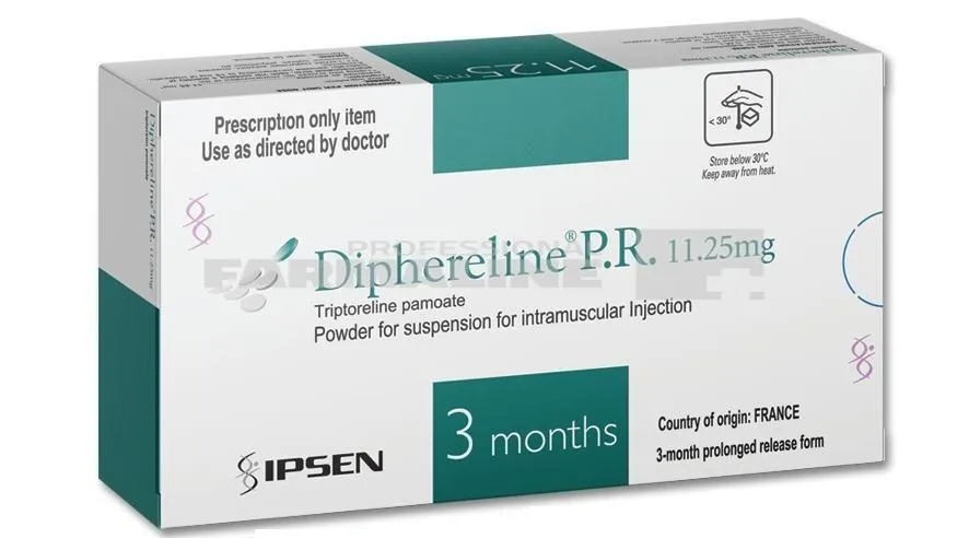 DIPHERELINE PR 11,25 mg X 1