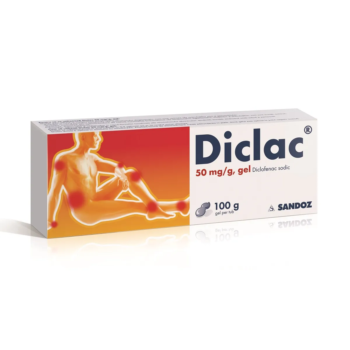 Diclac 50 mg/g gel x 100g