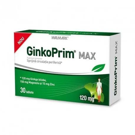 GinkoPrim Max 120 mg x 30 tab.