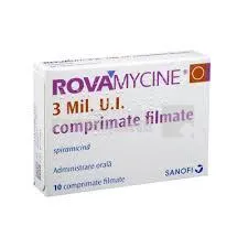 Rovamycine 3 Mil. UI 10 comprimate filmate