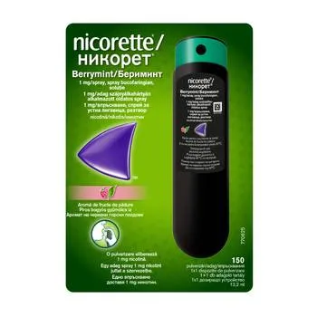 Nicorette® Berrymint 1mg/spray, 13.2ml, Johnson&Johnson