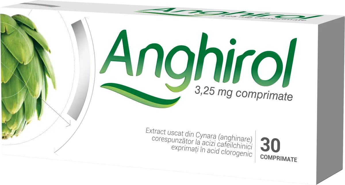 Anghirol, 30 comprimate, Biofarm