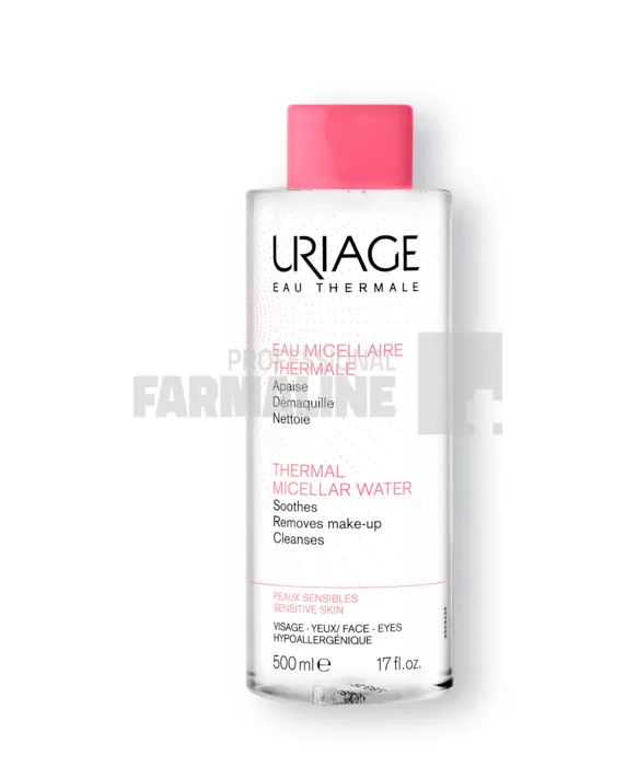 Uriage Apa Micelara piele sensibila/roseata  500 ml