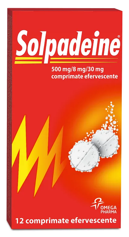 Solpadeine 500/8/30mg x 12cp.eff