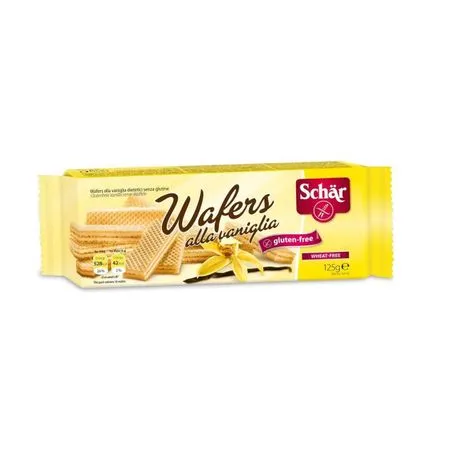 Wafers-Napolitane cu Crema de Lamaie x 125g-Schar