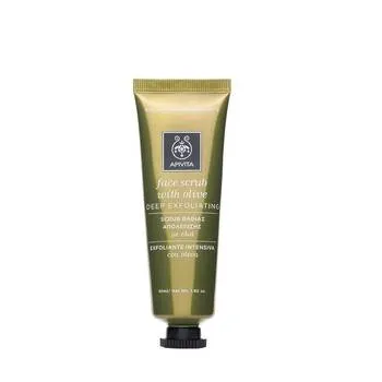 Apivita Masca naturala exfolianta cu masline, 50ml