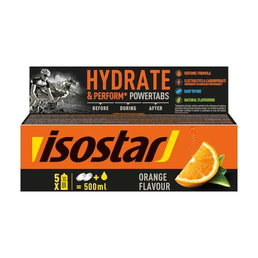 ISOSTAR TABLETE IZOTONICE ORANGE 120G