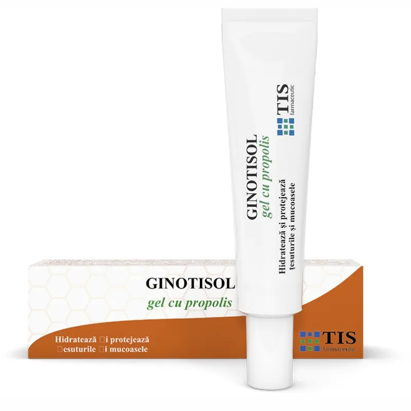 Ginotisol gel vaginal cu propolis, 40ml