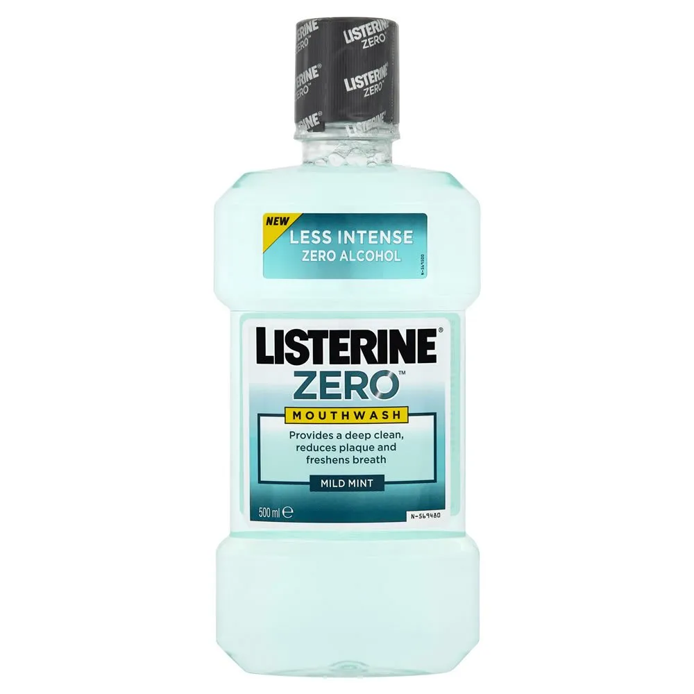 Listerine Zero Mint apa de gura x 500ml