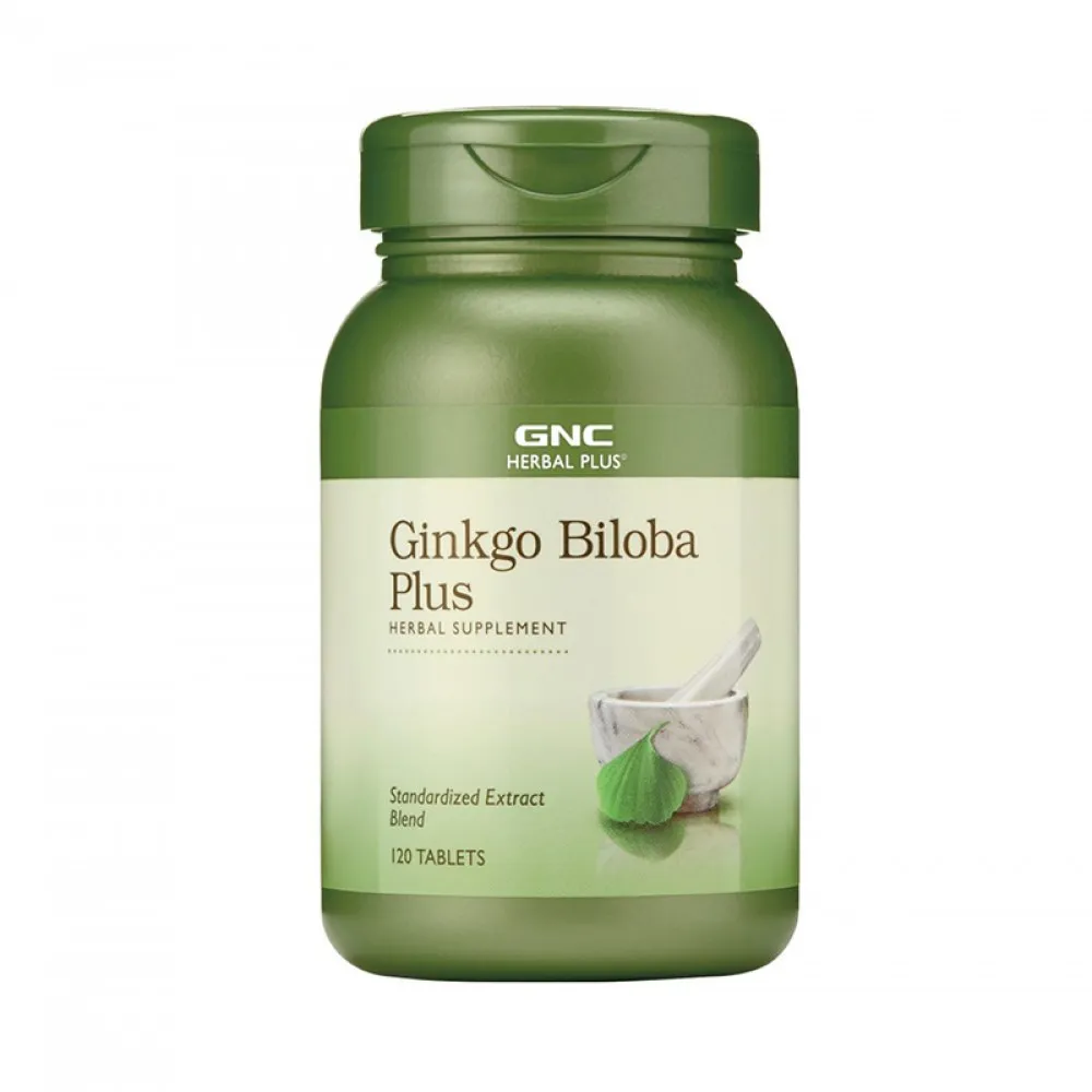 Ginkgo Biloba Plus (120 capsule), GNC Herbal Plus