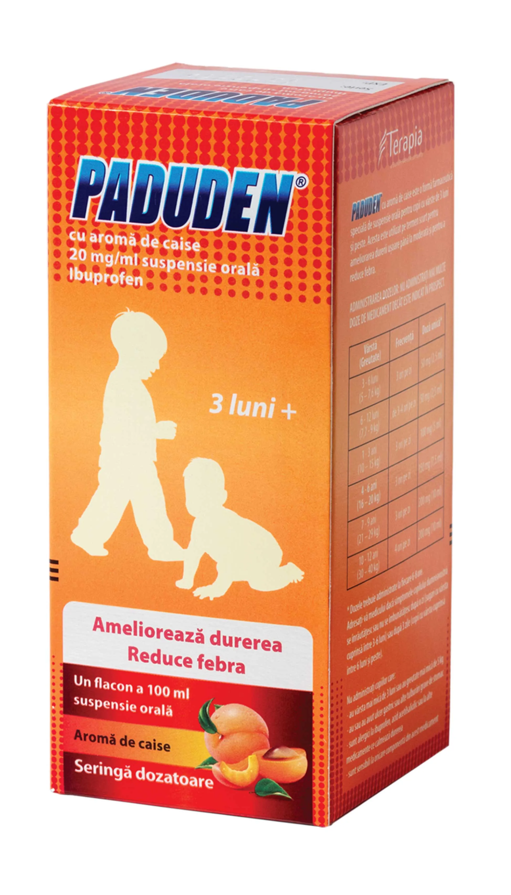 Paduden caise 20mg/ml susp.orala x 100ml