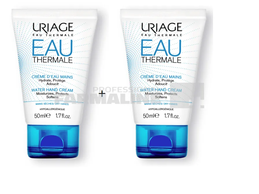 Uriage Eau Thermal Crema de maini 50 ml 1 + 1 Cadou