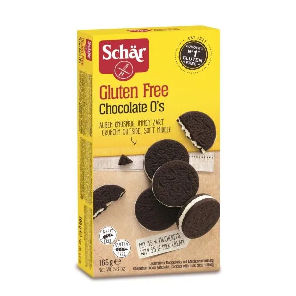 Chocolate O`s Biscuiti 165g-Schar