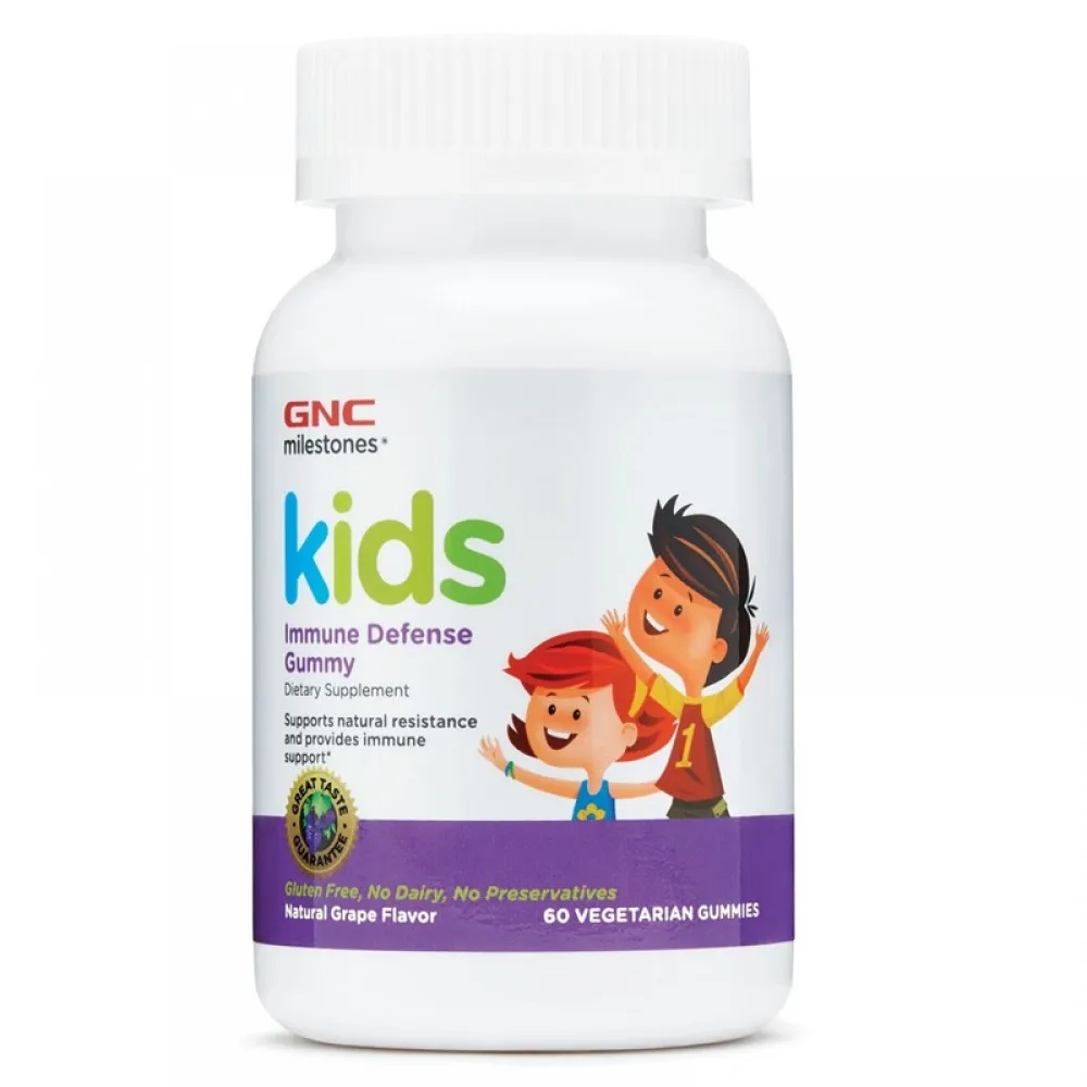 Kids Immune defense (60 jeleuri), GNC Milestones