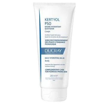 Balsam hidratant pentru piele cu scoame uscate si ingrosate Kertyol PSO, 200ml, Ducray