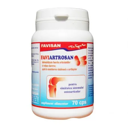 Faviartrosan, 70 capsule, Favisan