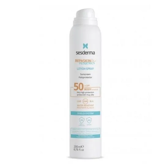 Spray de protecție solară pentru copii SPF 50+ Repaskin Pediatric, 200 ml, Sesderma