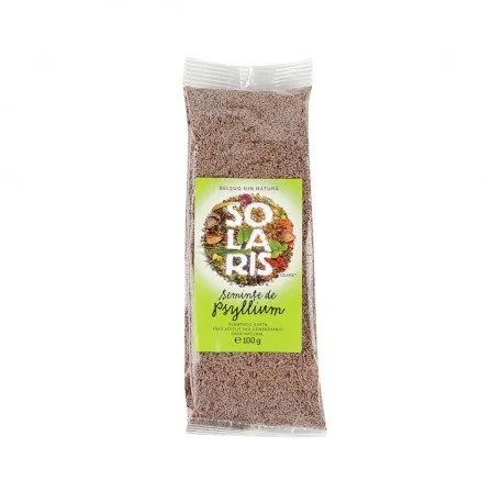 SOLARIS Seminte de psyllium, 100g