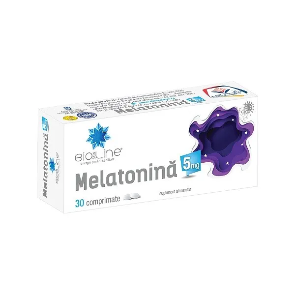 MELATONINA 5MG X 30COMPRIMATE HELCOR