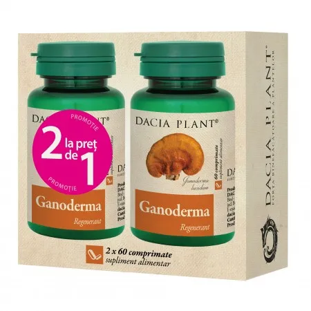 Ganoderma x 60cp (Dacia Pl) 1+1gratis