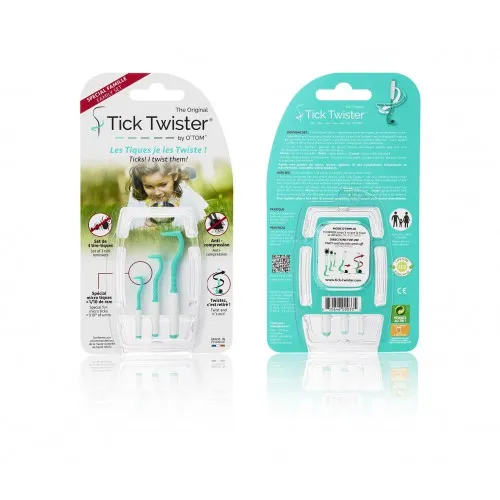 Croseta extras capuse - O'Tom Tick Twister - set 3 buc.