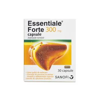 Essentiale Forte 300mg, 30 capsule, Sanofi