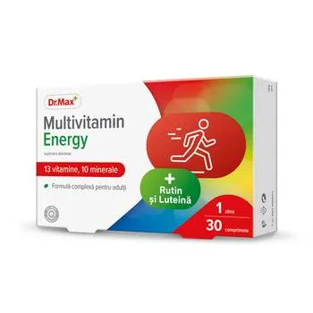 Dr. Max Multivitamin Energy, 30 comprimate