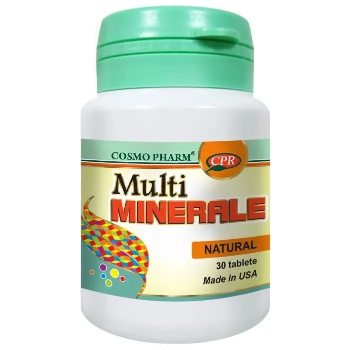 Multiminerale 30 tablete,Cosmopharm