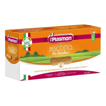 Biscuiti cu vitamine +6luni, 600g, Plasmon