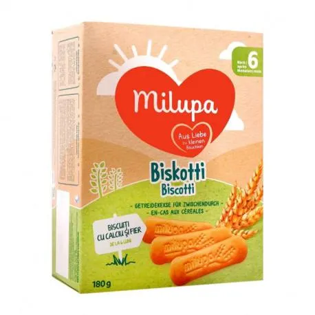 Milupa Biskotti biscuits, 180g