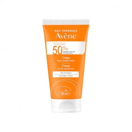 Avene Sun Crema de fata cu protectie solara SPF 50+ TRIASORB, 50ml