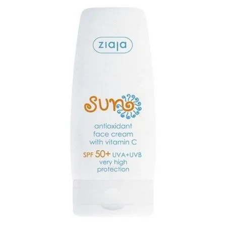 Crema de zi antioxidanta cu vitamina C si SPF 50, 50 ml, Ziaja Sun
