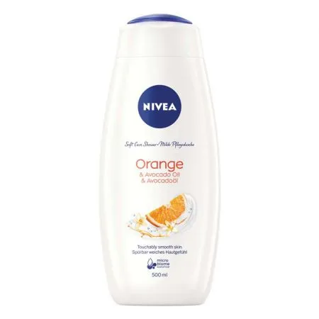 Gel de dus Care & Orange, 750 ml, Nivea