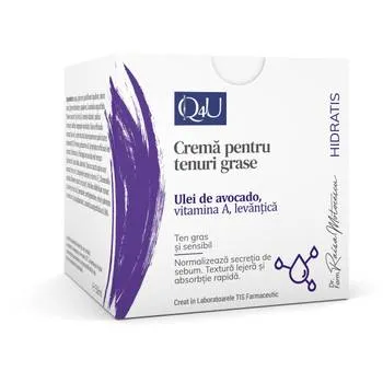 Crema cu levantica pentru tenuri grase, 50ml, Tis Farmaceutic