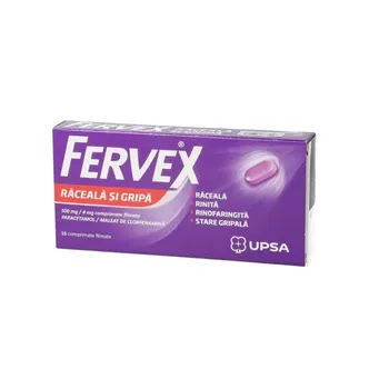 Fervex Raceala si gripa x 16 comprimate