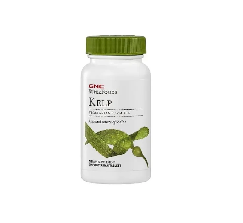 GNC SUPERFOODS IOD DIN EXTRACT DE KELP 180 TABLETE