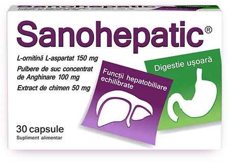 SANOHEPATIC X 30 CAPSULE ZDROVIT